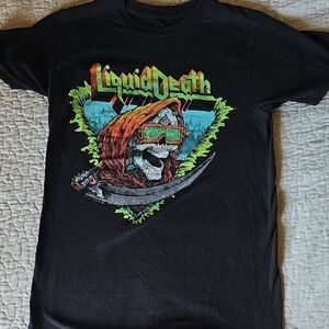 Liquid Death Black Graphic T-Shirt